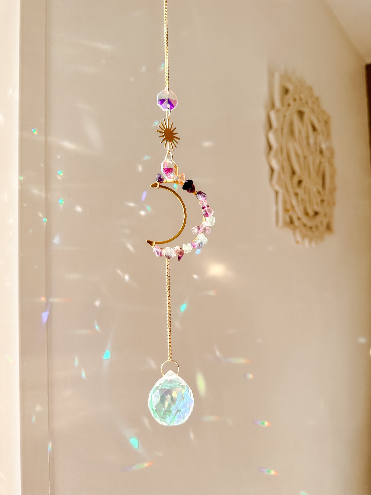 Attrape-Soleil – Lune en fluorite