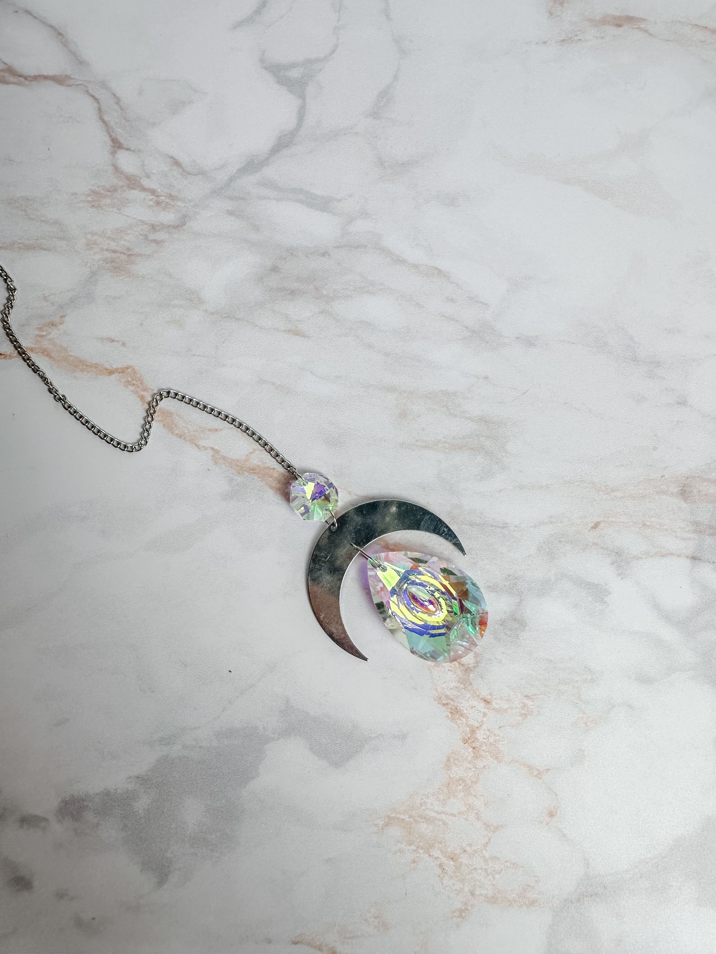 Attrape-soleil Lune & Cristal Prismatique