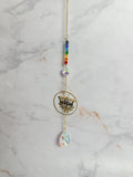 Attrape-soleil Papillon & Perles Chakra