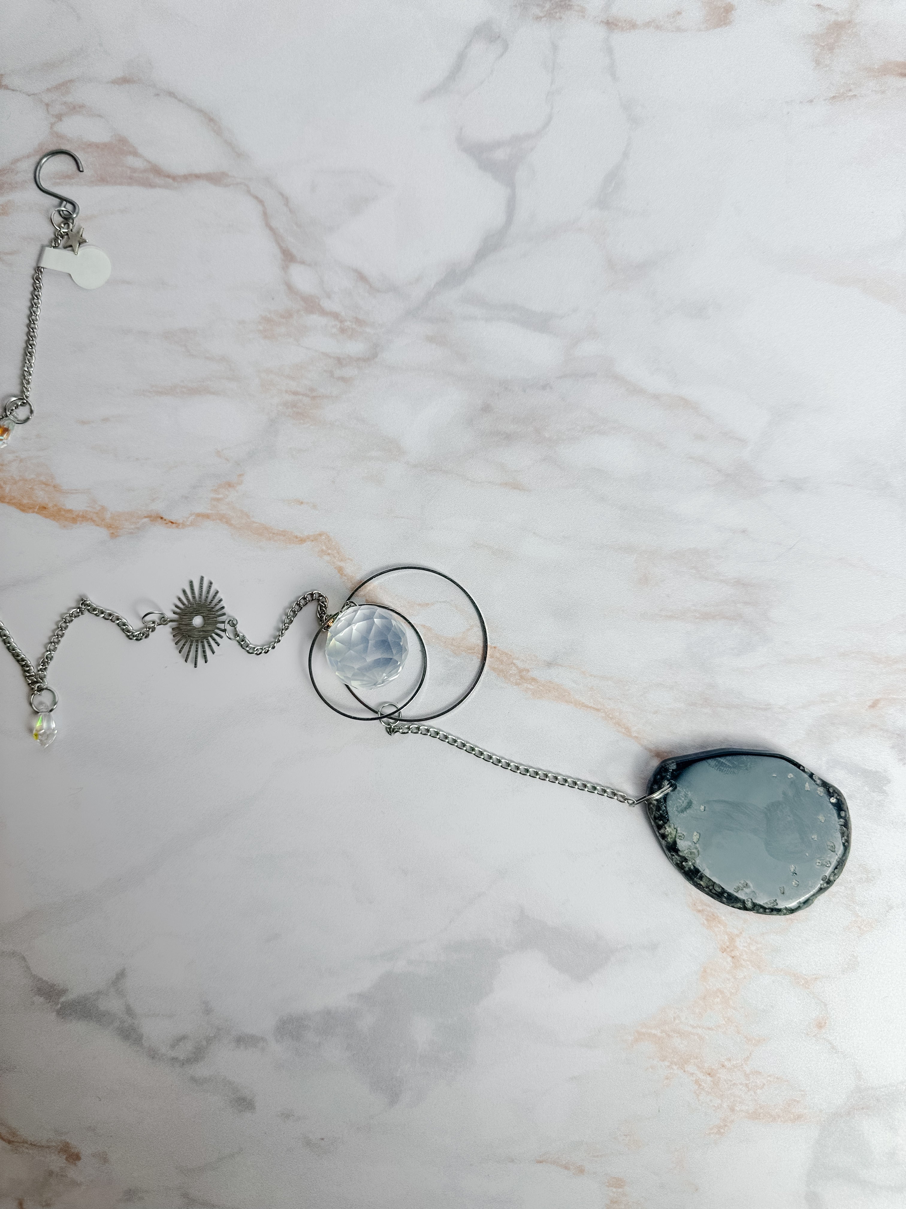 Attrape-soleil Agate & Cristal