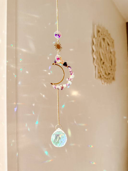Attrape-Soleil – Lune en fluorite