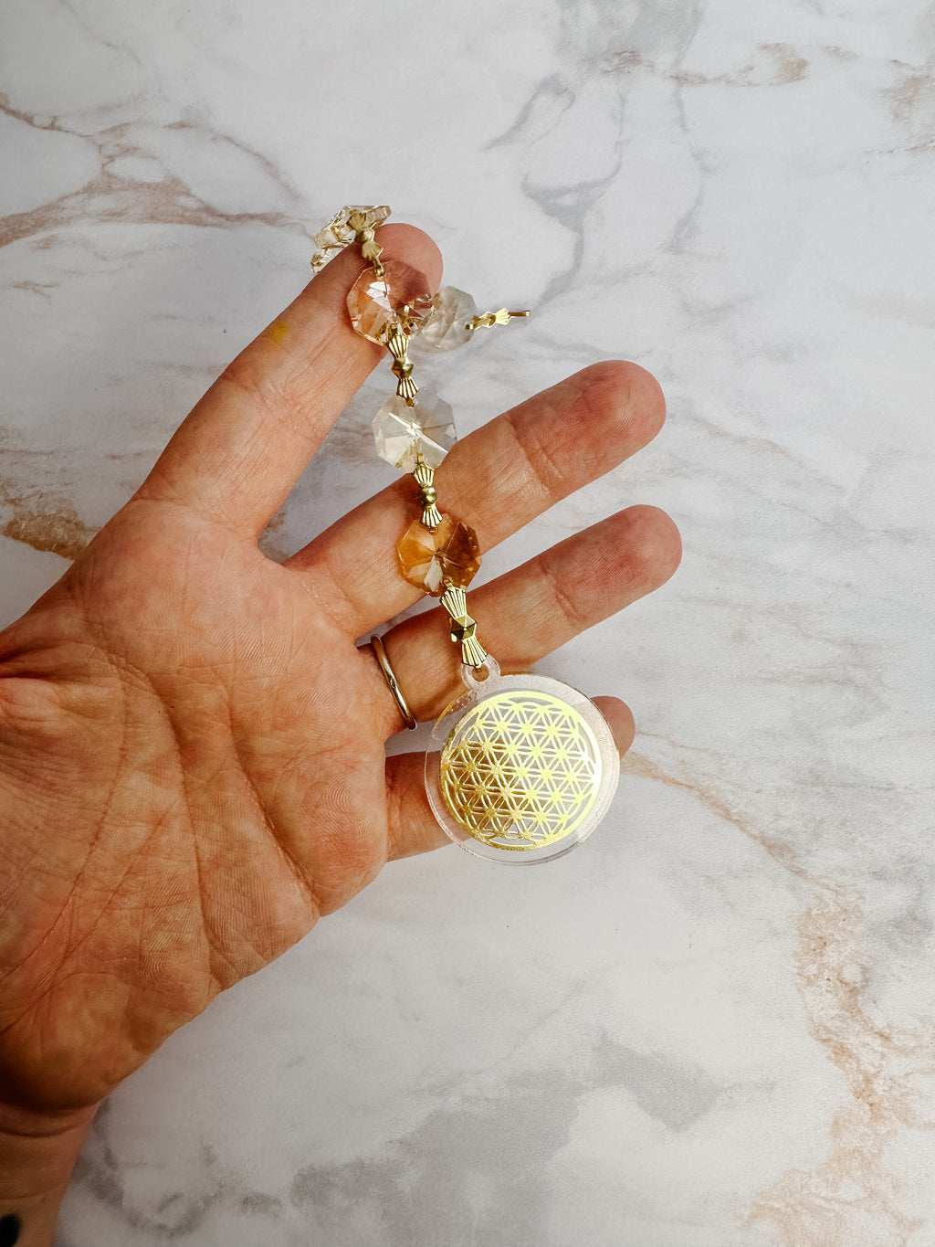 Attrape-soleil Fleur de Vie – Cristaux Feng Shui