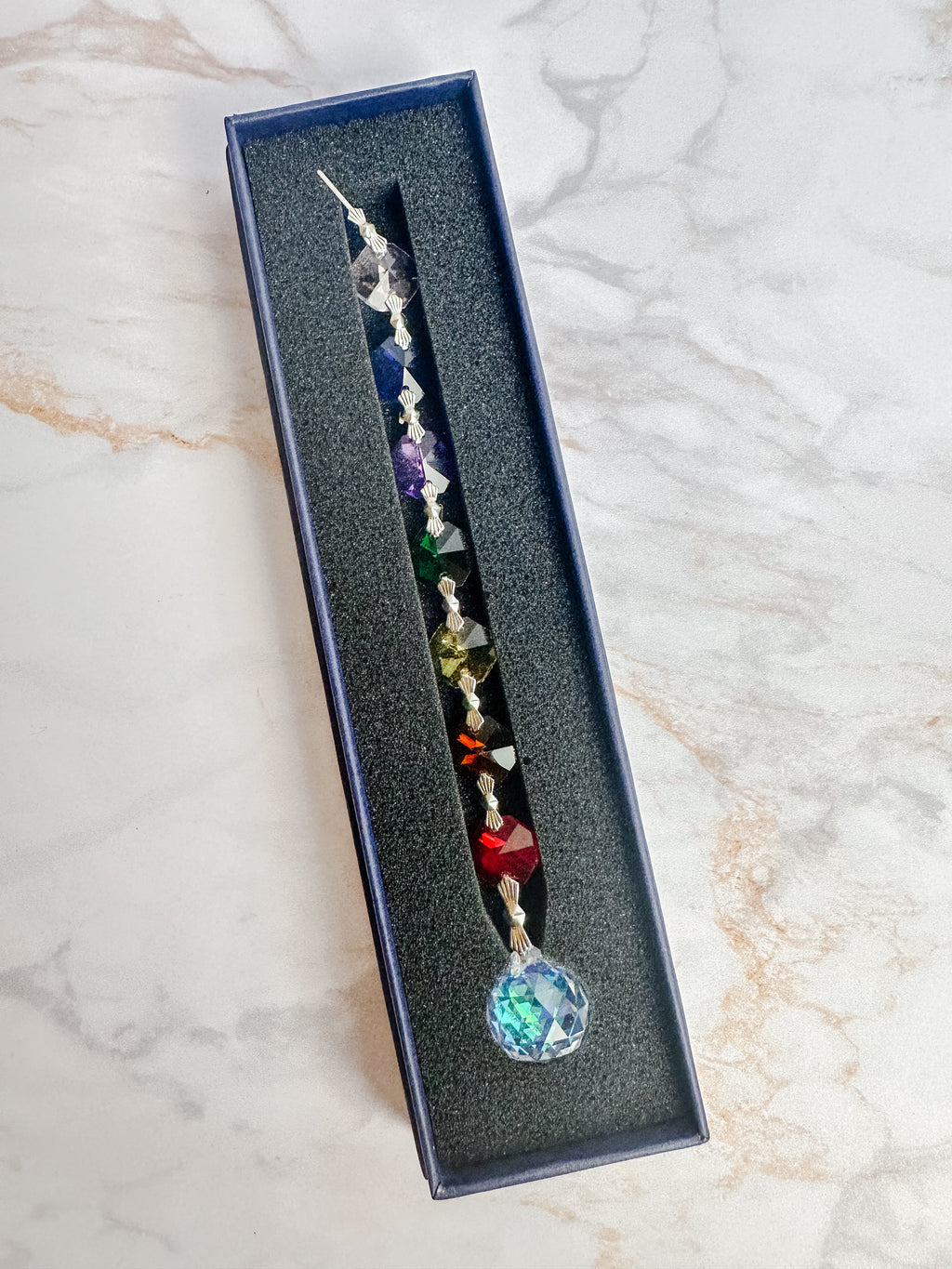 Attrape-soleil Cristaux Chakra – Suspension Lumineuse Feng Shui