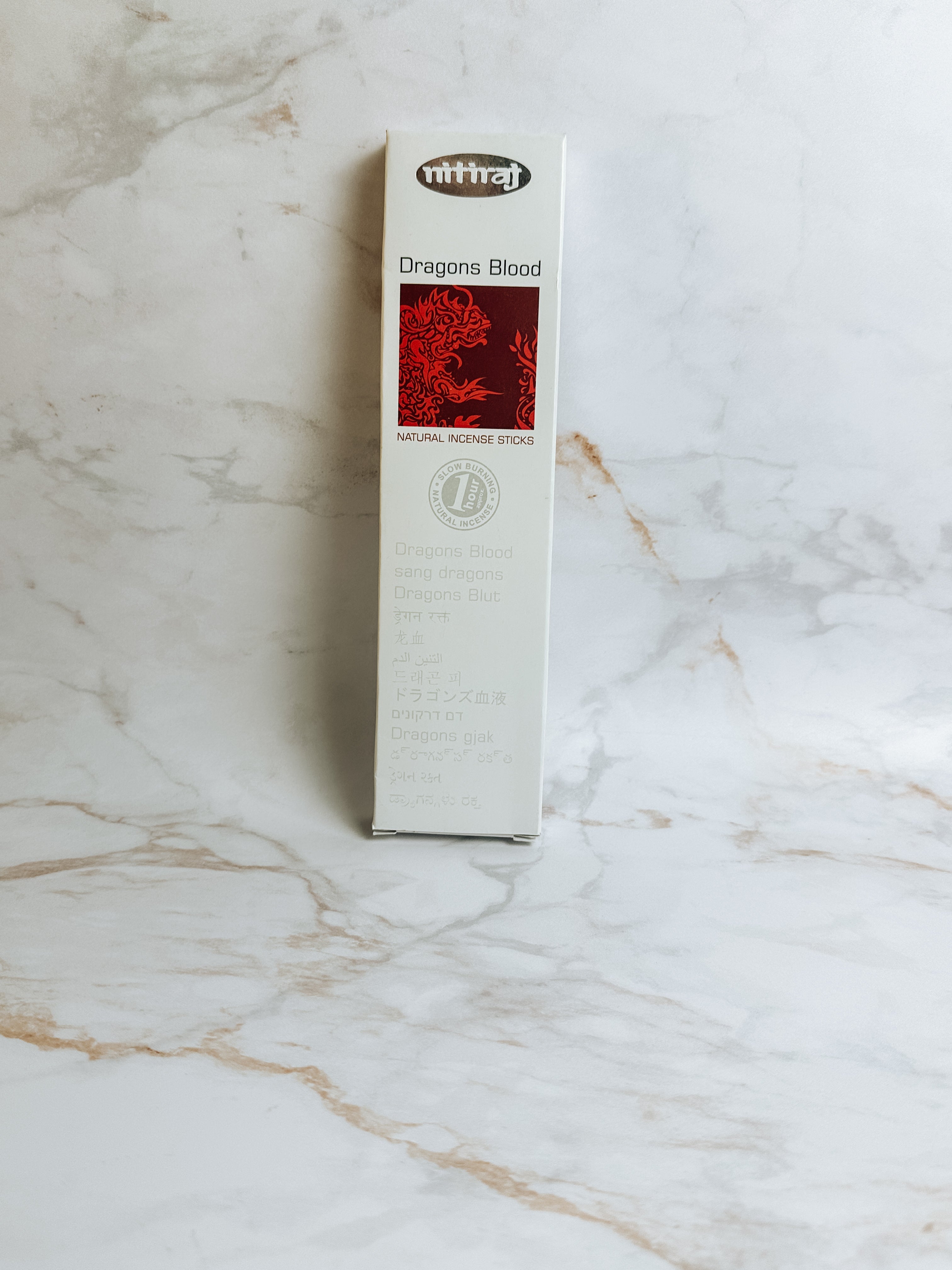 Encens Naturel Nitiraj – Sang du Dragon | Protection & Purification