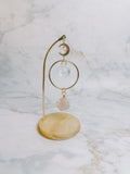 Attrape-Soleil Lune & Quartz Rose – Harmonie & Douce Lumière