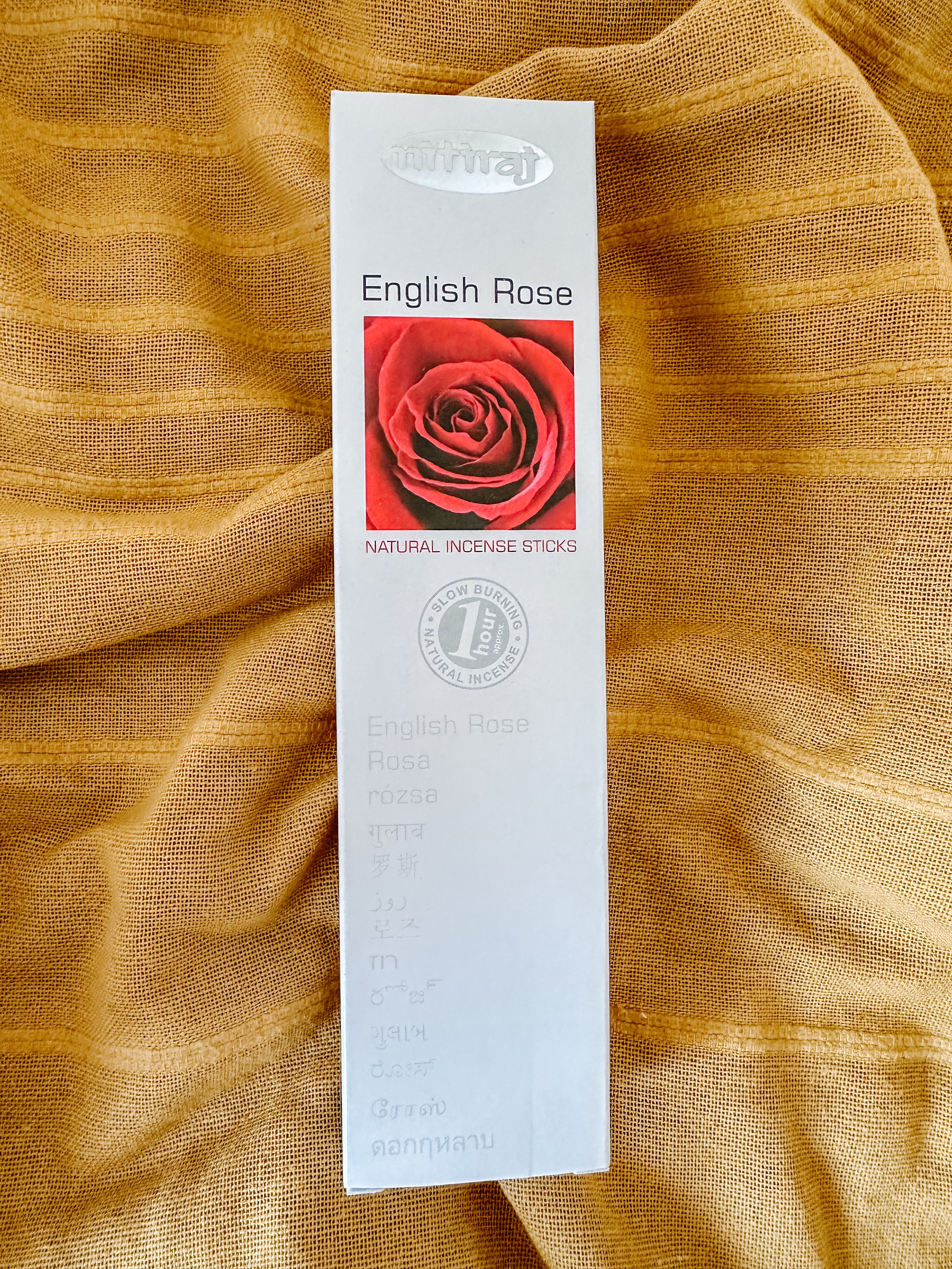 Encens Naturel Nitiraj - Rose Anglaise