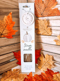 Encens Végétalien Warm Vanilla pour l'Automne