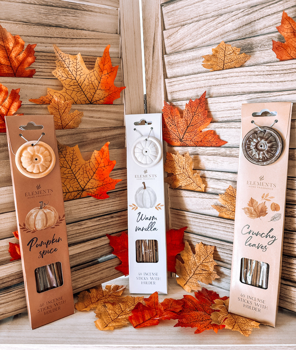 Encens Végétalien Warm Vanilla pour l'Automne