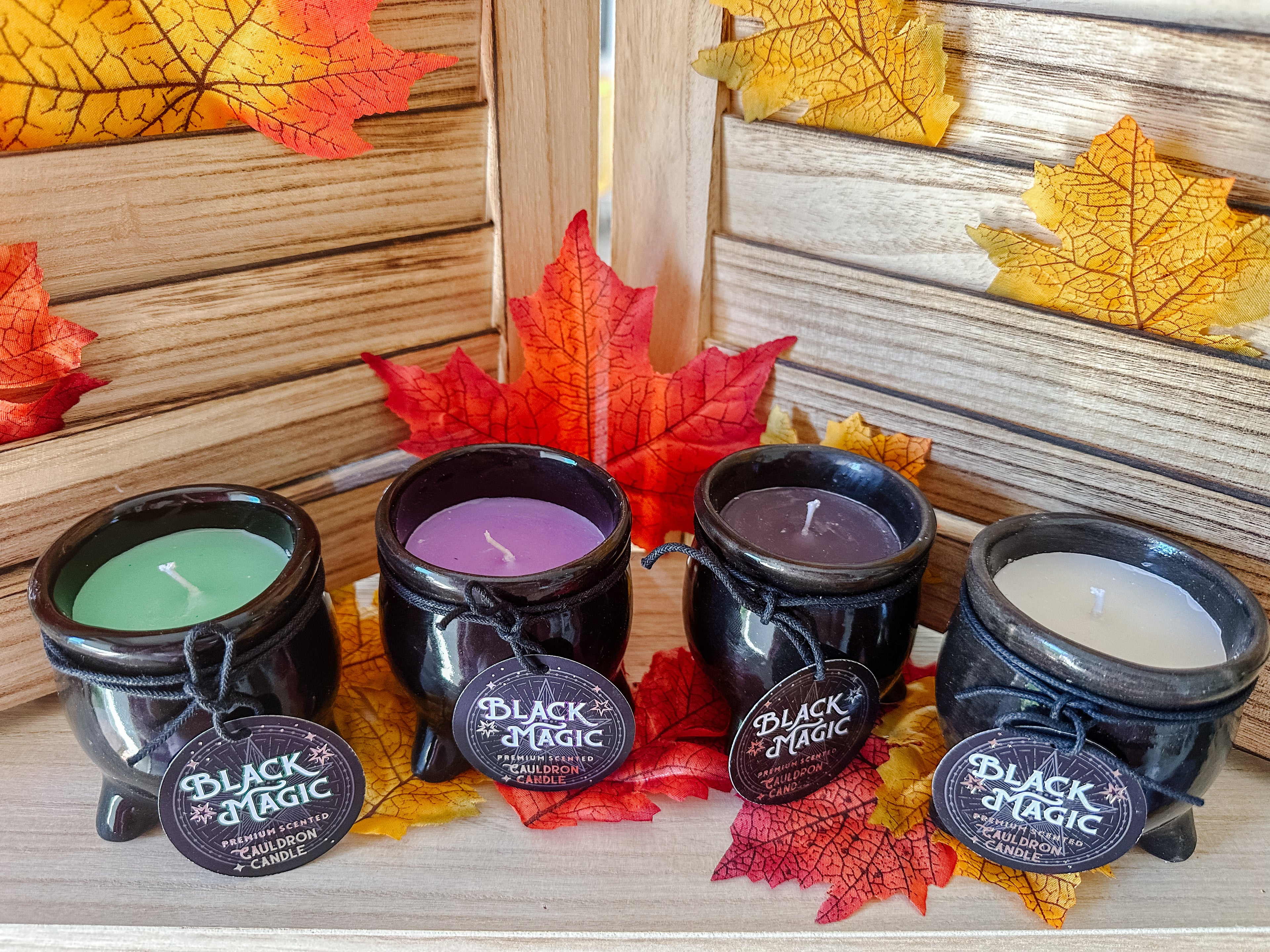 Bougie Chaudron au Genévrier et Eucalyptus – Chance