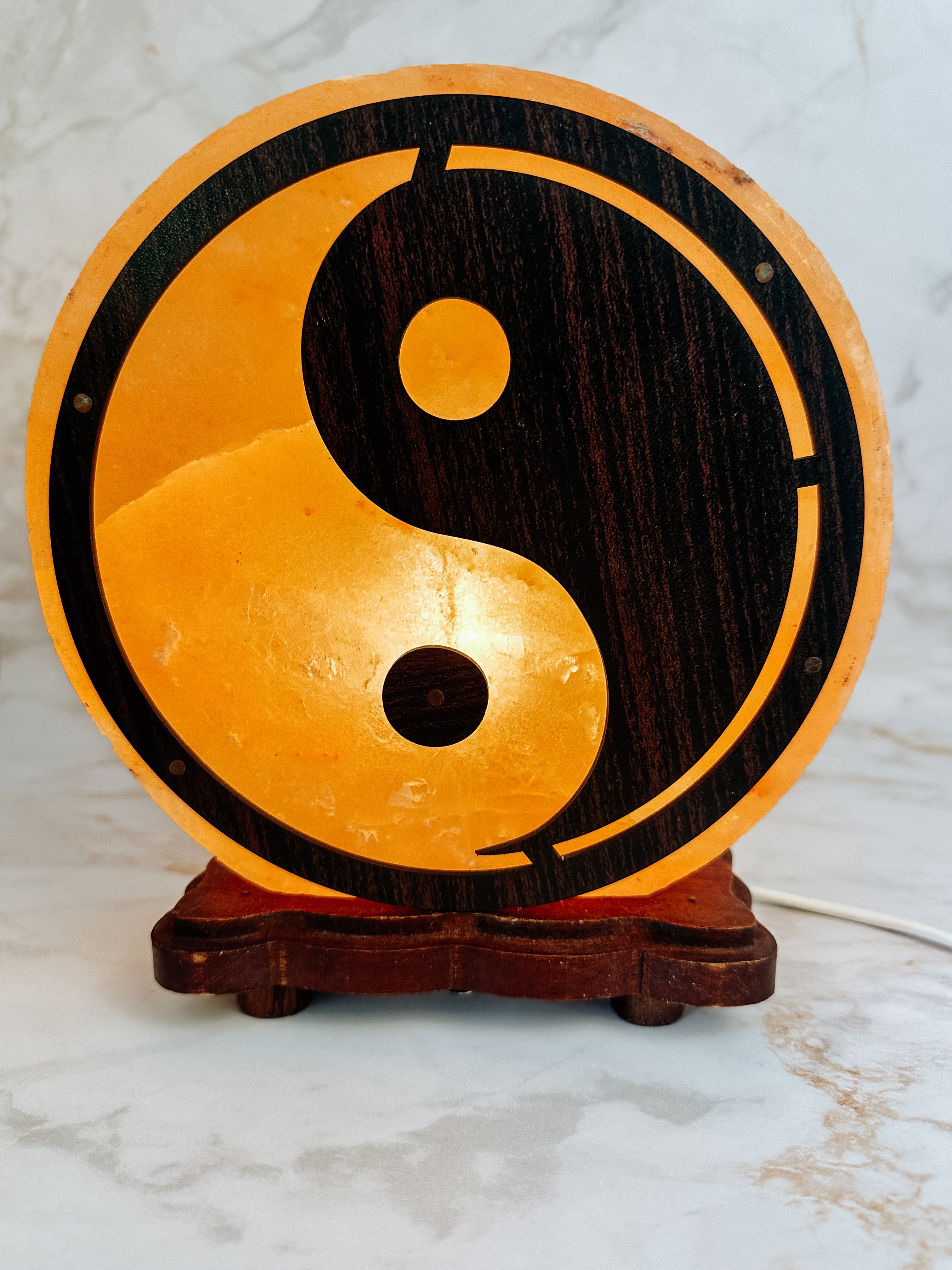Lampe de Sel Yin & Yang – Équilibre énergétique & Harmonisation de l’intérieur