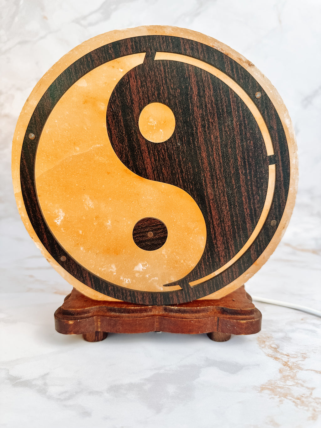 Lampe de Sel Yin & Yang – Équilibre énergétique & Harmonisation de l’intérieur