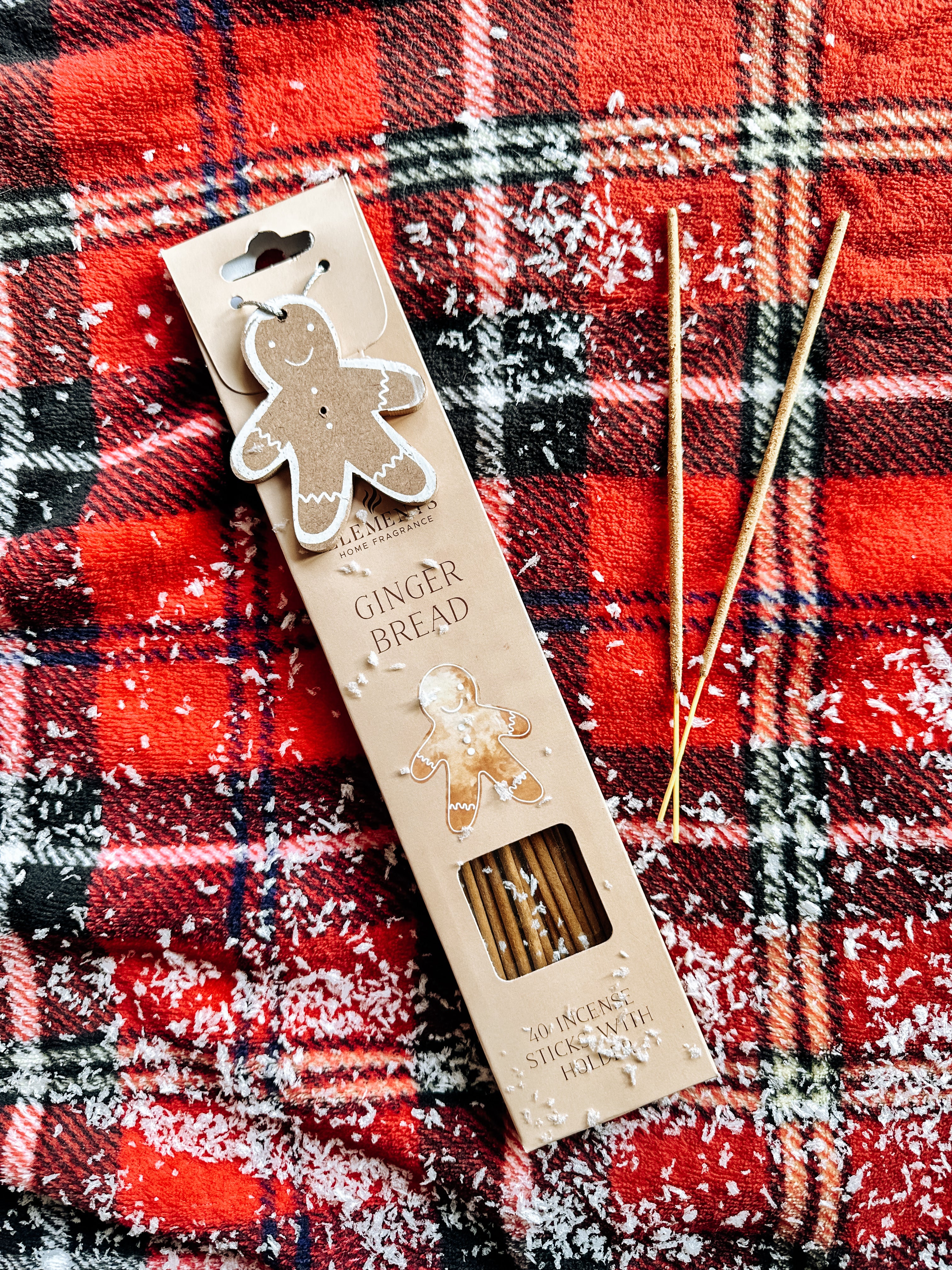 Sachets d'Encens de Noël au Parfum de Pain d'Épice - Collection Capsule Noël