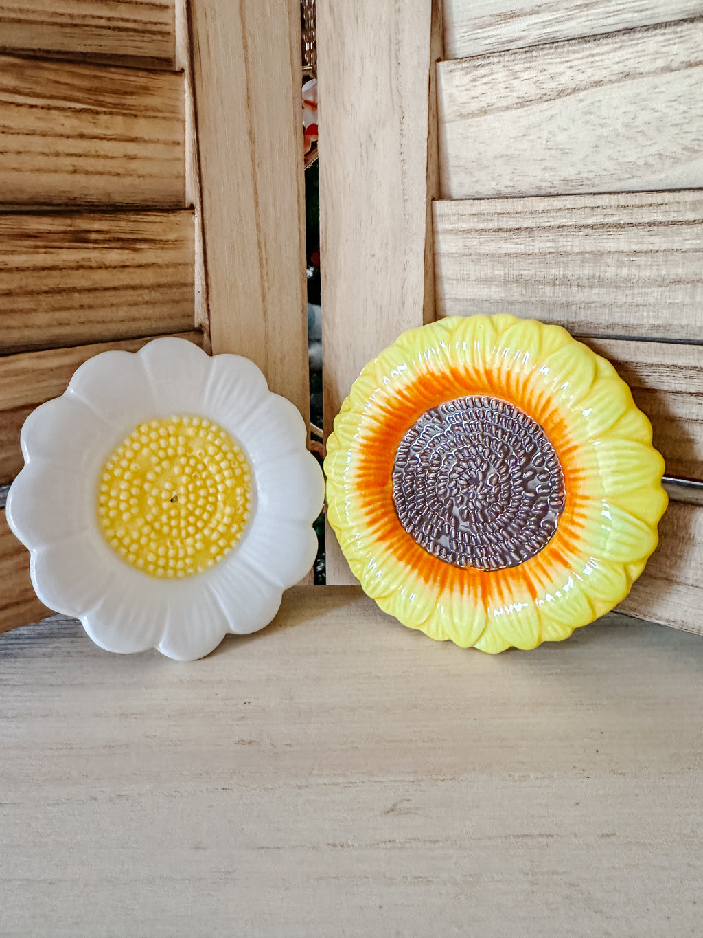 Porte-Encens en Céramique Tournesol