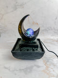 🌙 Fontaine d’eau Lune – Activation Feng Shui