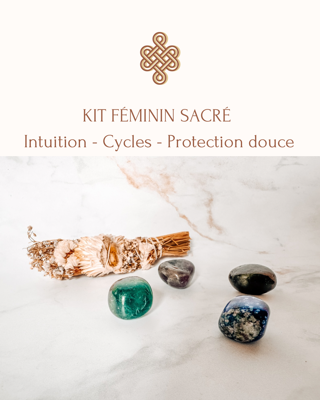 🌸 Kit Féminin Sacré - édition limitée