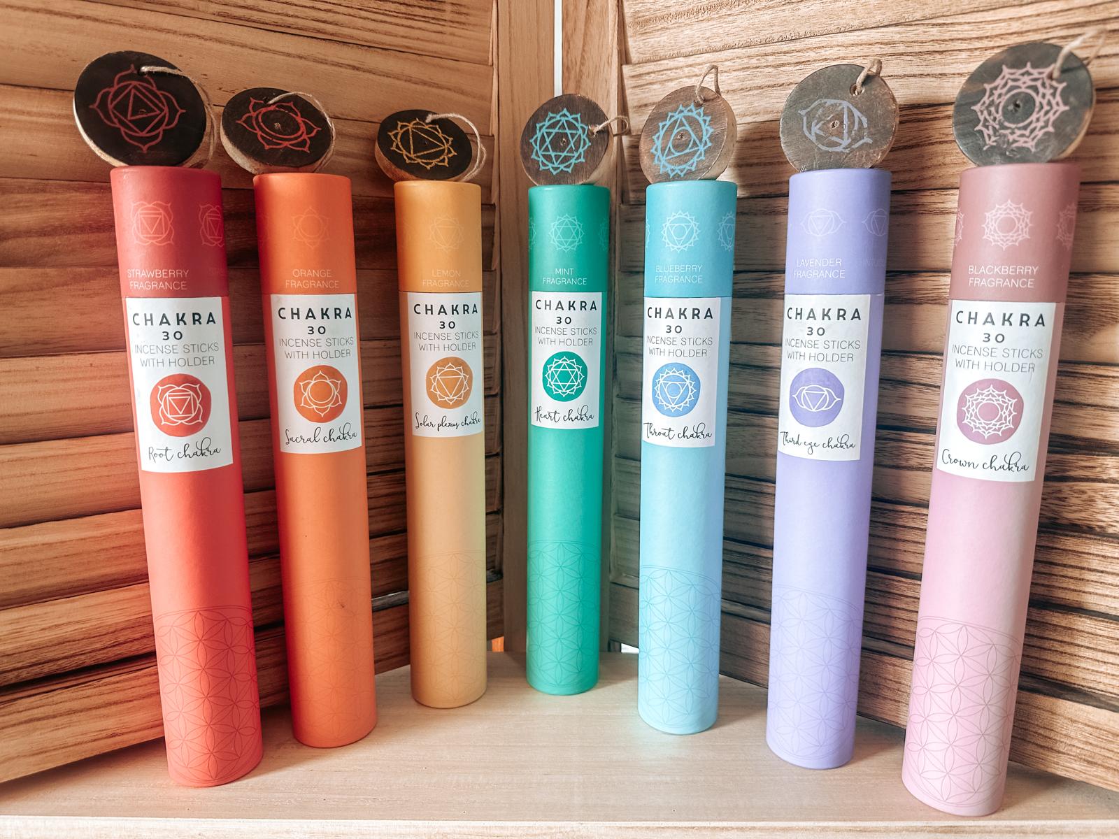 Bâtonnets d'Encens Chakra du Plexus Solaire : Parfum Citron